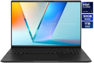 ASUS Vivobook S 16" 3K OLED Intel Core Ultra 7 255H - 32GB RAM - 1TB SSD Windows 11 Home (S5606CA-NS79)