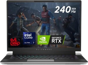 Dell Alienware X16 R2 Gaming Laptop - 16-inch QHD+ 240Hz 3ms Display, Intel Core Ultra 7-155H, 16GB LPDDR5X RAM, 1TB SSD, NVIDIA GeForce RTX 4070 8GB GDDR6, Windows 11 Home, Onsite Service - Lunar