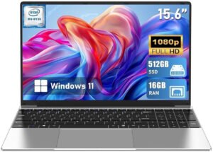 Chheart 2026 Laptop Computer Window 11 Pro, 15.6 Inch Lap Top, 16GB RAM 256GB SSD Trational PC Notebook, Office 365, Business, School, Work, Student, Kids